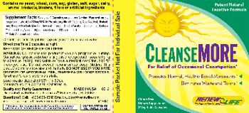 Renew Life CleanseMore - supplement