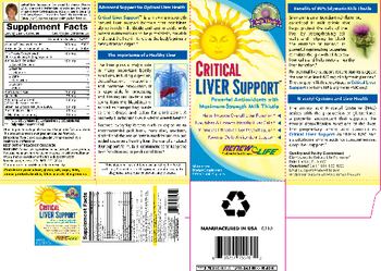 Renew Life Critical Liver Support - supplement