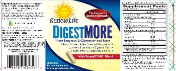 Renew Life Digest More - enzyme supplement