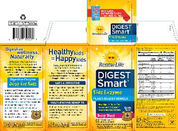Renew Life Digest Smart Kids Enzyme Berry Blast - enzyme supplement