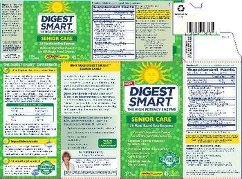 Renew Life Digest Smart Senior Care - enzyme supplement