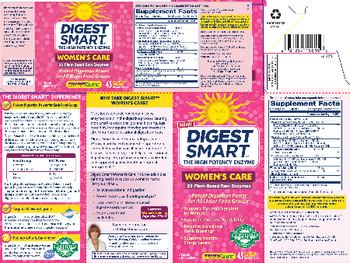 Renew Life Digest Smart Women's Care - enzyme supplement
