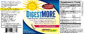 Renew Life DigestMore - enzyme supplement