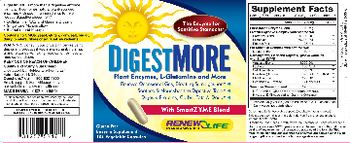 Renew Life DigestMore - enzyme supplement