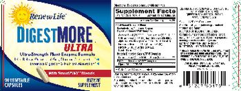 Renew Life DigestMore Ultra - enzyme supplement