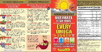 Renew Life Every Omega 3-5-6-7-9 + Vitamin D3 Natural Orange Flavor - supplement