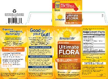 Renew Life Everyday Ultimate Flora Probiotic 15 Billion - probiotic supplement