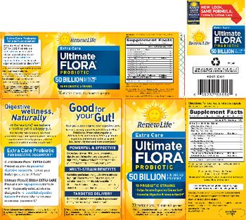 Renew Life Extra Care Ultimate Flora Probiotic 50 Billion - probiotic supplement