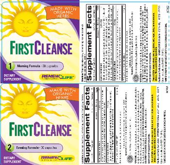 Renew Life First Cleanse First Cleanse 1 Morning Formula - supplement