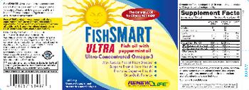 Renew Life FishSMART Ultra - 1000 mg omega3 supplement