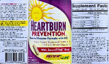 Renew Life Heartburn Prevention - supplement
