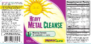 Renew Life Heavy Metal Cleanse 1 Morning Formula - supplement