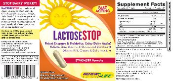 Renew Life LactoseStop - supplement