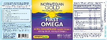 Renew Life Norwegian Gold First Omega Natural Orange Flavor - omega3 supplement