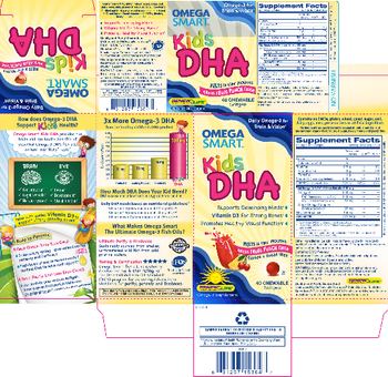Renew Life Omega Smart Kids DHA - omega3 supplement