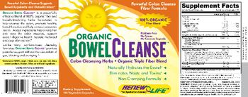 Renew Life Organic Bowel Cleanse - supplement