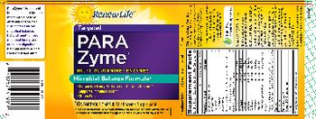 Renew Life Para Zyme - enzyme supplement