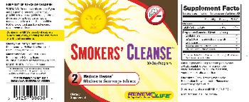 Renew Life Smokers' Cleanse - supplement