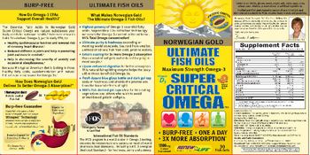 Renew Life Super Critical Omega - supplement