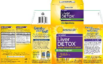 Renew Life Targeted Liver Detox Liver Detox 2 Evening Formula - supplement
