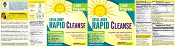 Renew Life Total Body Rapid Cleanse Rapid Cleanse 2 - supplement