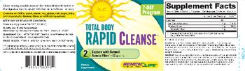 Renew Life Total Body Rapid Cleanse - supplement