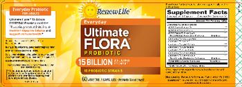 Renew Life Ultimate Flora 15 Billion Everyday Probiotic - probiotic supplement