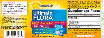 Renew Life Ultimate Flora 4 Billion Baby Probiotic - probiotic supplement