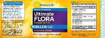 Renew Life Ultimate Flora 90 Billion Men's Complete Probiotic - probiotic supplement