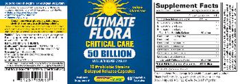 Renew Life Ultimate Flora Critical Care 50 Billion - supplement