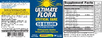 Renew Life Ultimate Flora Critical Care - probiotic supplement