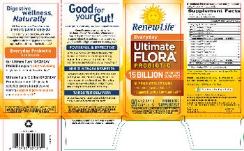 Renew Life Ultimate Flora Everyday Probiotic 15 Billion - probiotic supplement