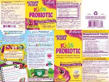 Renew Life Ultimate Flora Kids Probiotic 3 Billion Berry-Licious - probiotic supplement
