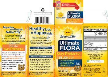Renew Life Ultimate Flora Kids Probiotic Sun-Kissed Orange - probiotic supplement