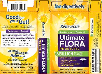 Renew Life Ultimate Flora Probiotic 6 Billion - probiotic supplement