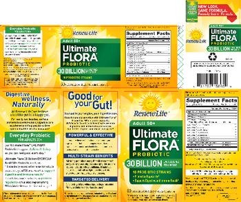 Renew Life Ultimate Flora Probiotic Adult 50+ 30 Billion - probiotic supplement