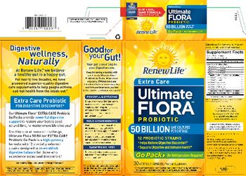 Renew Life Ultimate Flora Probiotic Extra Care 50 Billion Go Pack - probiotic supplement