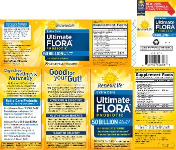 Renew Life Ultimate Flora Probiotic Extra Care 50 Billion - probiotic supplement