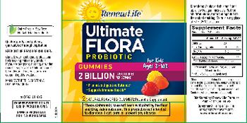 Renew Life Ultimate Flora Probiotic Gummies 2 Billion - probiotic supplement
