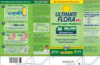 Renew Life Ultimate Flora RTS Senior Care Probiotic - probiotic supplement
