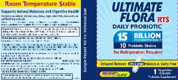 Renew Life Ultimate Flora RTX Daily Probiotic - probiotic supplement