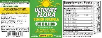 Renew Life Ultimate Flora Senior Formula - probiotic supplement