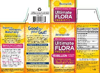 Renew Life Ultimate Flora Women's Complete Probiotic 90 Billion - probiotic supplement