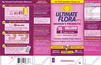 Renew Life Ultimate Flora Women's Probiotic 15 Billion - probiotic supplement