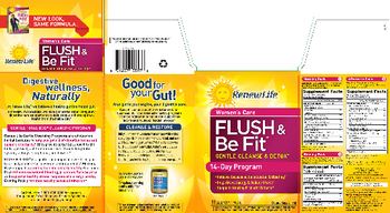 Renew Life Women's Care Flush & Be Fit Morning Pack 1 - supplement