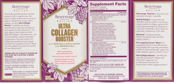 Reserveage Nutrition Ultra Collagen Booster - supplement
