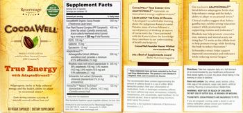 Reserveage Organics CocoaWell True Energy - supplement