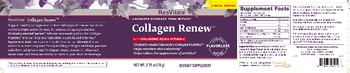 ResVitale Collagen Renew With Hyaluronic Acid & Vitamin C - supplement