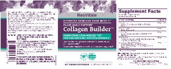 ResVitale Plant-Based Support Collagen Builder - supplement