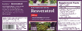 ResVitale Resveratrol 500 mg - supplement